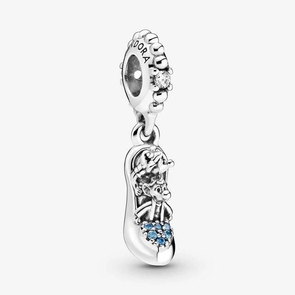 Disney Cinderella Gläserner Schuh & Mäuse Charm-Anhänger von PANDORA, Schneller Versand - Nordicspectra.de