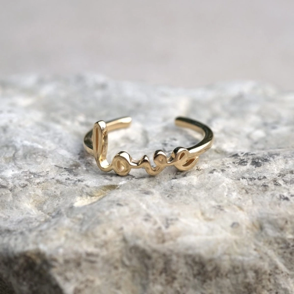 Love Ring Gold från Emma Israelsson