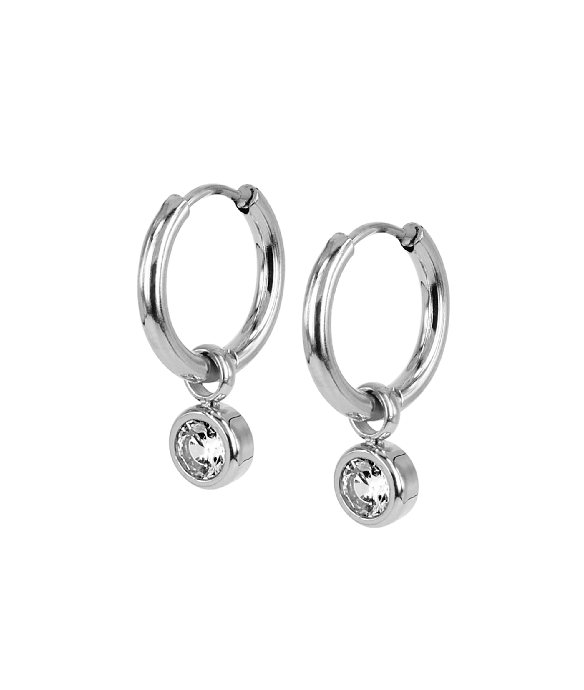 LILLY Hoops Stål - Astrid & Agnes - Snabb frakt & paketinslagning - Nordicspectra.se