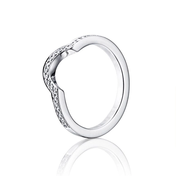 You & Me Too Ring White Gold - Efva Attling ringar - Snabb frakt & paketinslagning - Nordicspectra.se