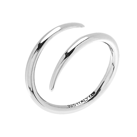 Loop Ring Silver -CU Jewellery - Snabb frakt & paketinslagning - Nordicspectra.se