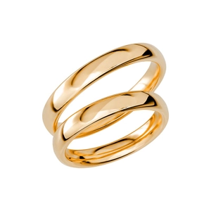 SR1004-3.5 Guld - Vigsel- & förlovningsringar - Schalins - Fri storleksändring* - Nordic Spectra