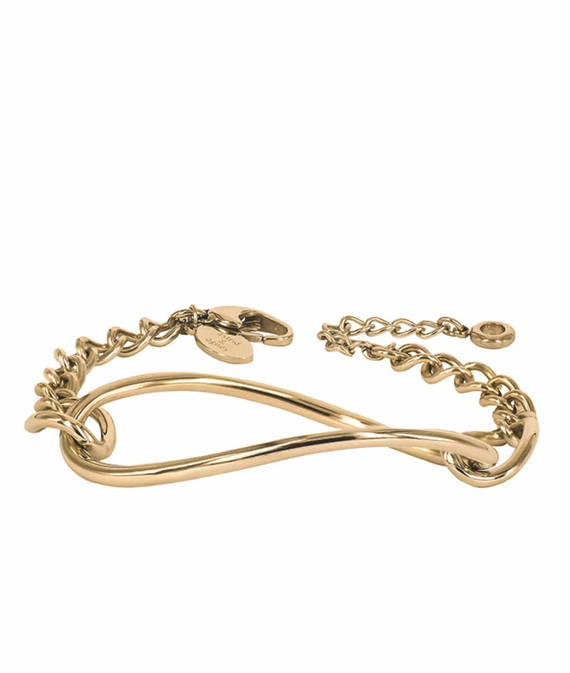 Astrid & Agnes – MILLA Big Armband Guld