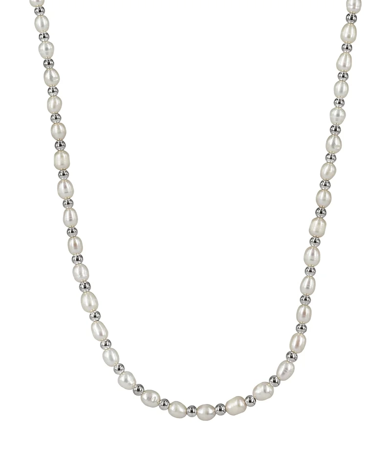 PALMA Mix Halsband Stål - Astrid & Agnes - Nordic Spectra