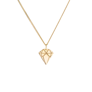 Diamond Necklace Small Golden
