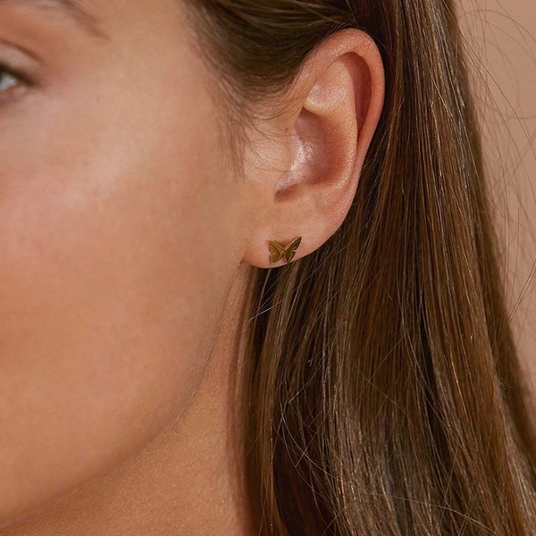 Papillon Studs Gold - Edblad - Snabb frakt & paketinslagning - Nordicspectra.se