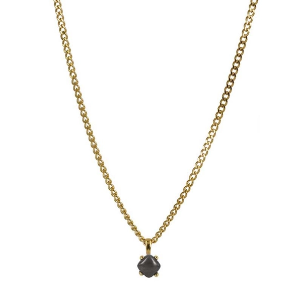 VICTORIA Kort halsband Grå/Guld - Astrid & Agnes - Snabb frakt & paketinslagning - Nordicspectra.se