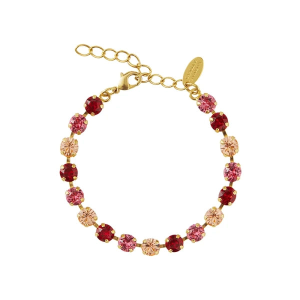 Nicola Bracelet Gold Scarlet Combo - Caroline Svedbom - Snabb frakt & paketinslagning - Nordic Spectra