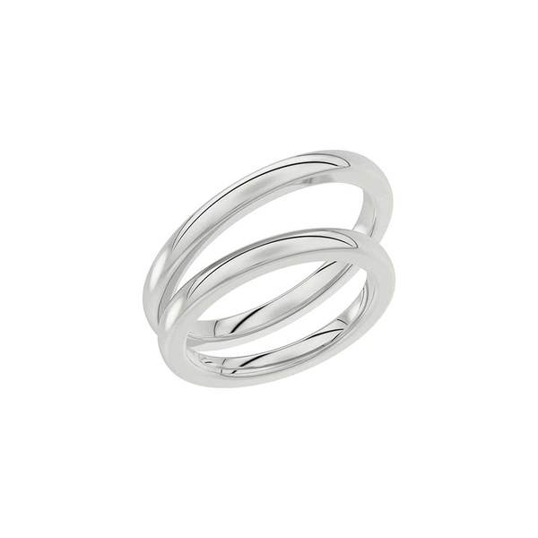 220-2.5 Silver - Vigsel- & förlovningsringar - Schalins - Fri storleksändring* - Nordic Spectra