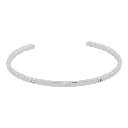 CU Jewellery - Brilliant Bangle Bracelet Silver