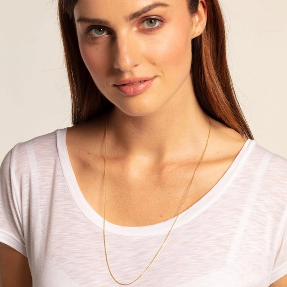 Ankkuriketju 1 mm Kulta - Thomas Sabo - Suuri valikoima & ilmainen lahjapaketointi - Nordicspectra.fi