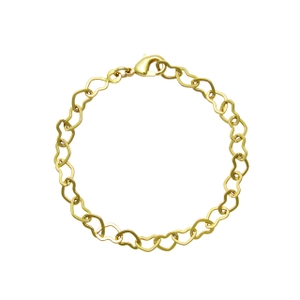 Heart Chain Bracelet Gold - Caroline Svedbom - Nopea toimitus ja lahjapakkaus