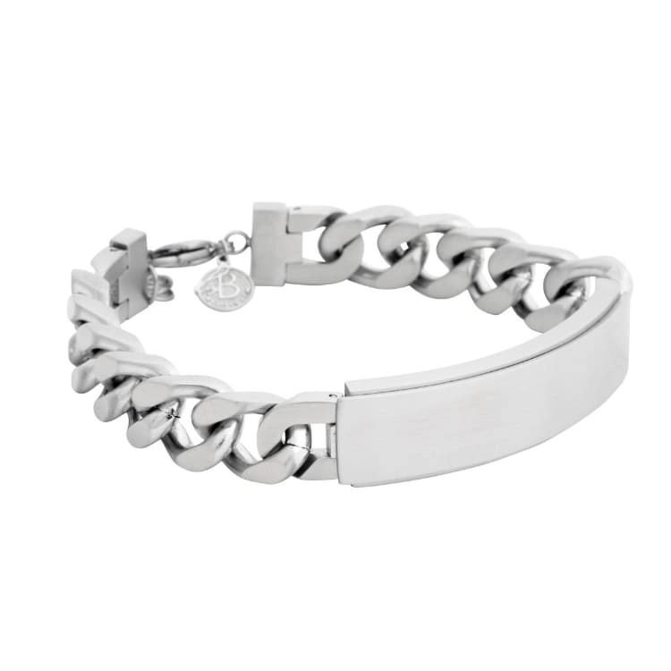 By Billgren - Kraftigt Pansararmband Stål