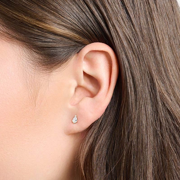 Single Ear Stud Ice Crystal Silver - Thomas Sabo - Suuri valikoima & ilmainen lahjapaketointi - Nordicspectra.fi