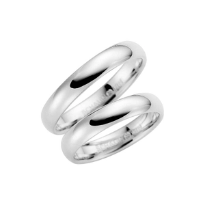 273-4 White Gold - Wedding & engagement rings - Schalins - Scandinavian design - Nordic Spectra