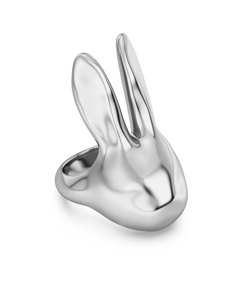 Edblad - Bunny Ring L Silver