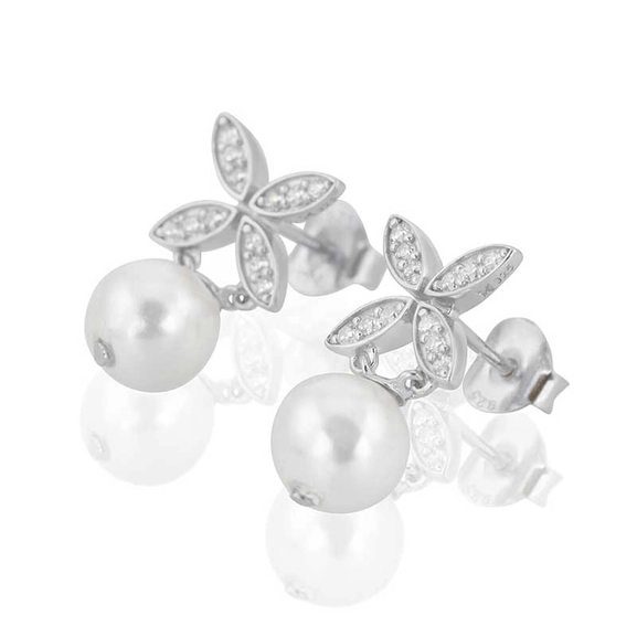 Ellipse Mini Pearl Earrings - Carolina Gynning - Suuri valikoima & ilmainen lahjapaketointi - Nordicspectra.fi