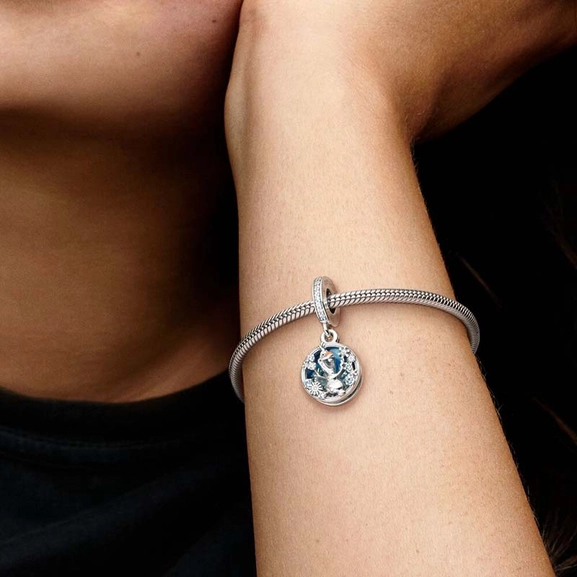 Disney Frozen Schneemann Olaf Doppelter Charm-Anhänger von PANDORA, Schneller Versand - Nordicspectra.de