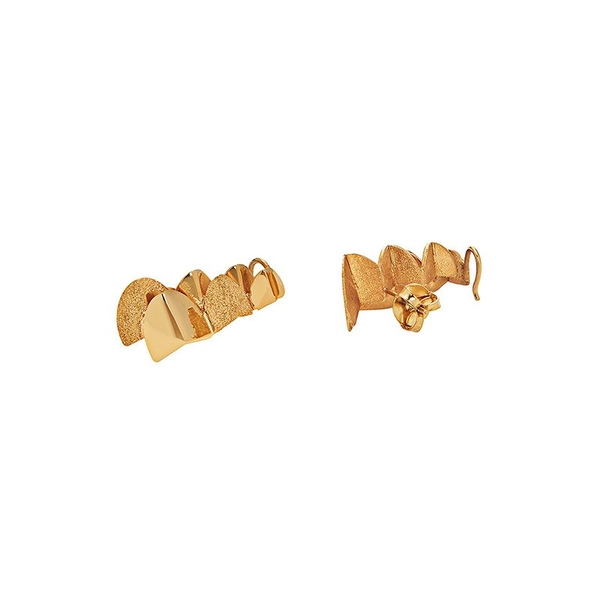Roof Double Ear Gold -CU Jewellery - Snabb frakt & paketinslagning - Nordicspectra.se