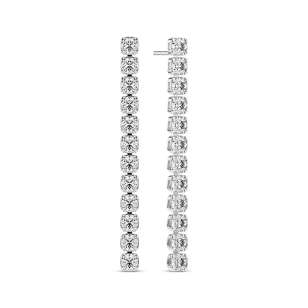 Diamante Earrings 14K Vitguld från Sif Jakobs