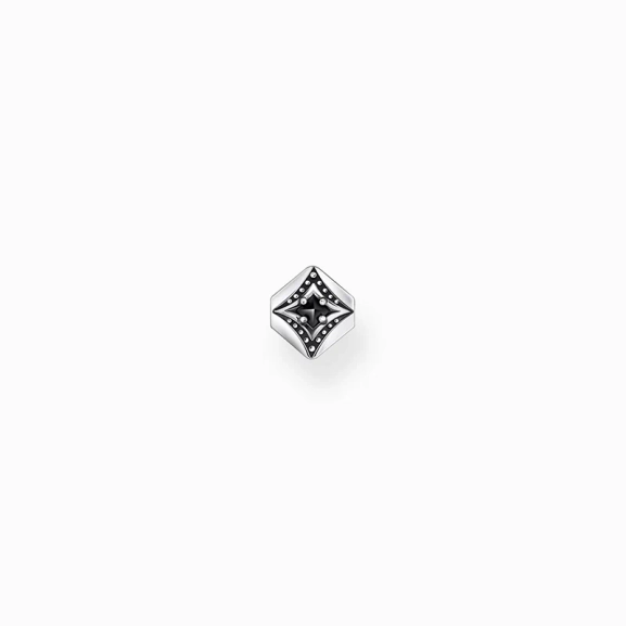 Stiftörhänge med Svart Sten - Thomas Sabo - Snabb leverans & paketinslagning - Nordic Spectra