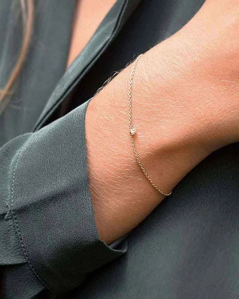 Diamond Sky Drop Bracelet Gold - Drakenberg Sjölin Armband - Snabb frakt & paketinslagning - Nordicspectra.se