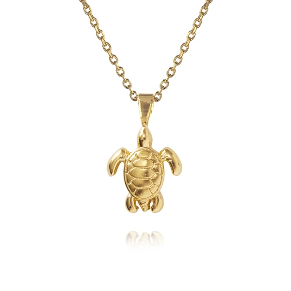 Turtle Necklace Gold - Caroline Svedbom - Snabb frakt & paketinslagning - Nordic Spectra