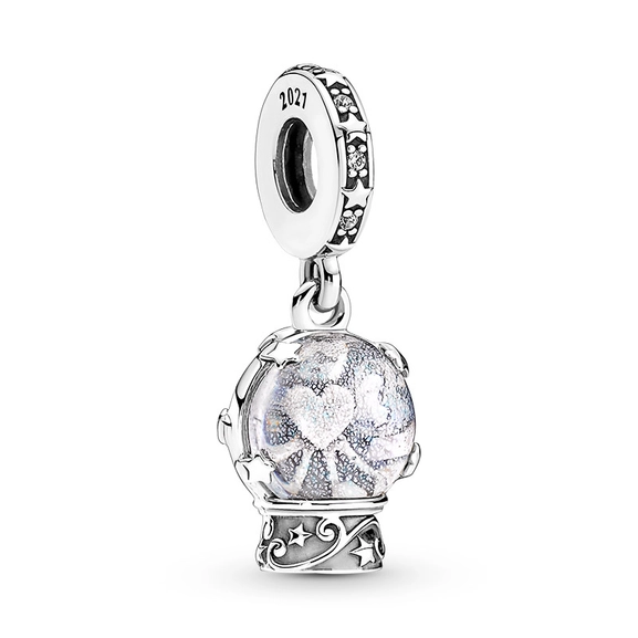 Schneekugel Engel Charm-Anhänger von PANDORA, Schneller Versand - Nordicspectra.de
