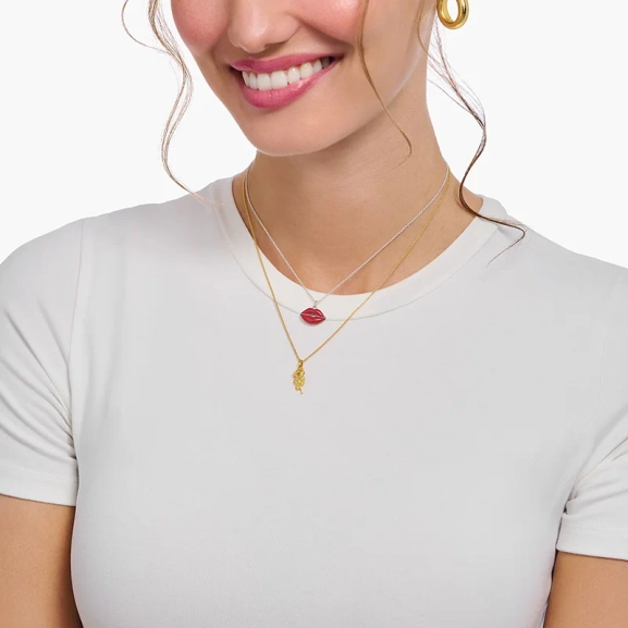 Halsband med Ros Guld - Thomas Sabo - Snabb leverans & paketinslagning - Nordic Spectra
