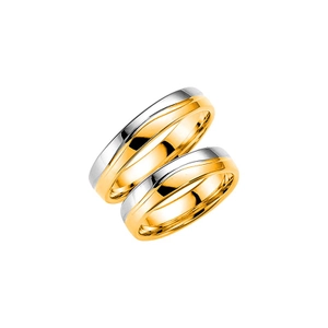289-5 Guld/Vitguld - Vigsel- & förlovningsringar - Schalins - Fri storleksändring* - Nordic Spectra