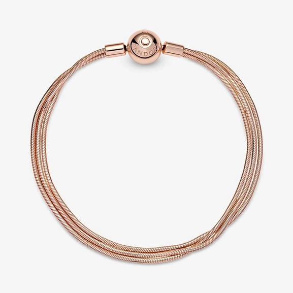 Pandora Moments Mehrreihiges Schlangen-Gliederarmband von PANDORA, Schneller Versand - Nordicspectra.de