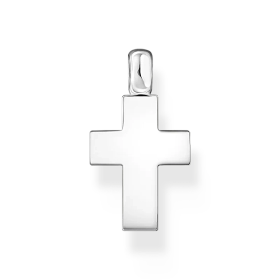Pendant Cross Silver - Thomas Sabo - Suuri valikoima & ilmainen lahjapaketointi - Nordic Spectra