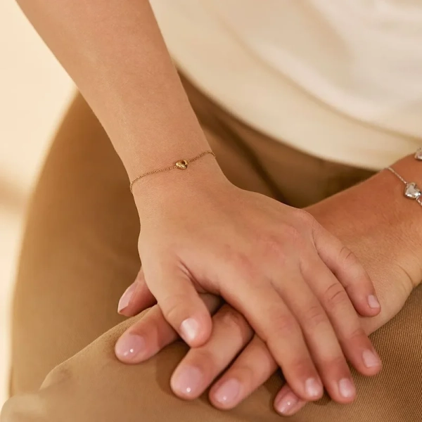 Barley Bracelet Kids Gold - Edblad - Snabb leverans - Gratis paketinslagning