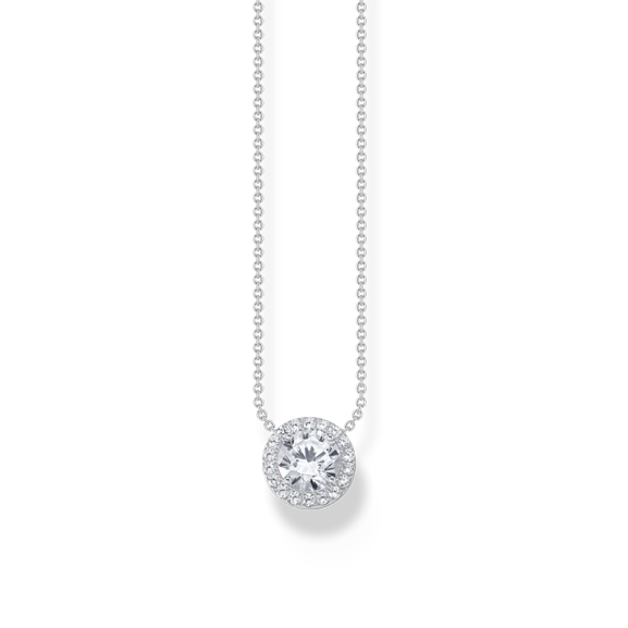 Halohalsband med Glittrande Stenar - Thomas Sabo - Snabb leverans & paketinslagning - Nordic Spectra