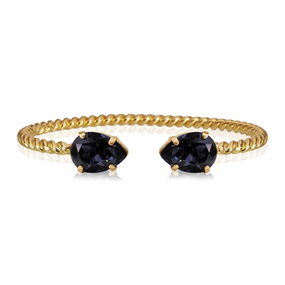 Caroline Svedbom - Mini Drop Bracelet Gold Graphite