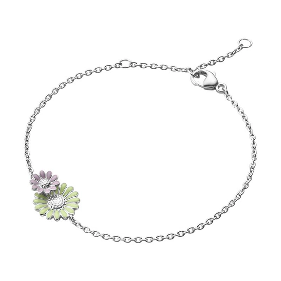 Daisy x Stine Goya Pastell Grönt & Rosa Armband - Georg Jensen örhängen - Snabb frakt & paketinslagning - Nordicspectra.se