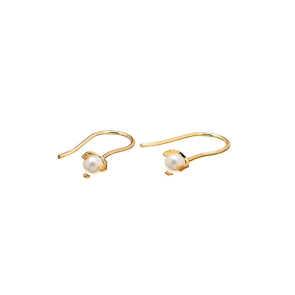 Pearl Short Ear Gold -CU Jewellery - Snabb frakt & paketinslagning - Nordicspectra.se