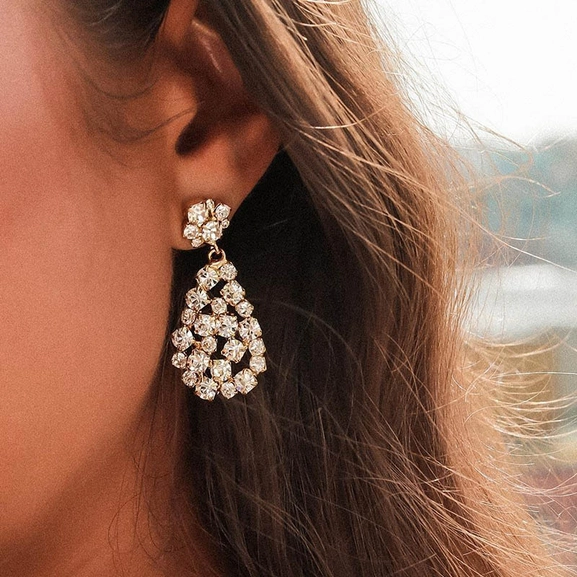 Mini Hanna Rhodium Crystal - Caroline Svedbom - Snabb frakt & paketinslagning - Nordicspectra.se