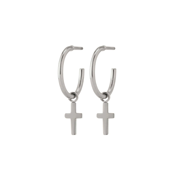 Cross Earrings Steel - Edblad - Snabb frakt & paketinslagning - Nordicspectra.se
