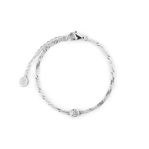 Cubic Single Brace Silver -CU Jewellery - Snabb frakt & paketinslagning - Nordicspectra.se