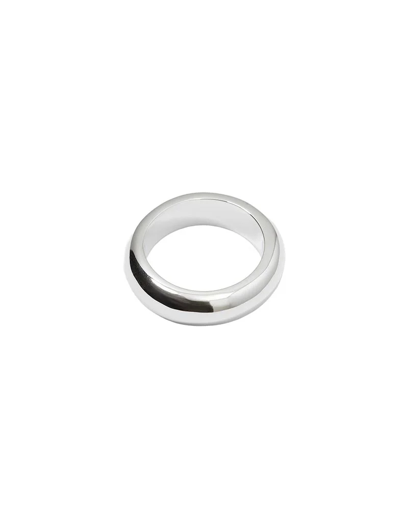 Syster P - Bolded Ring Silver