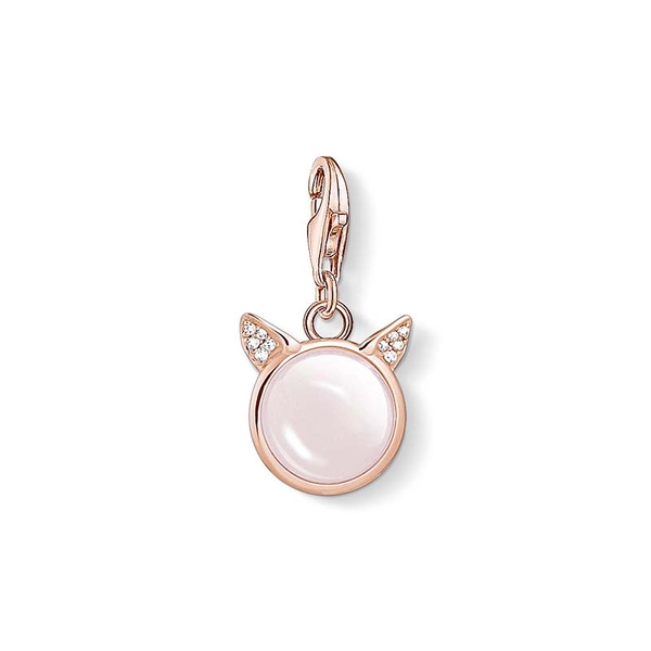 Charm-Anhänger Katzenohren Roségold von Thomas Sabo, Schneller Versand - Nordicspectra.de