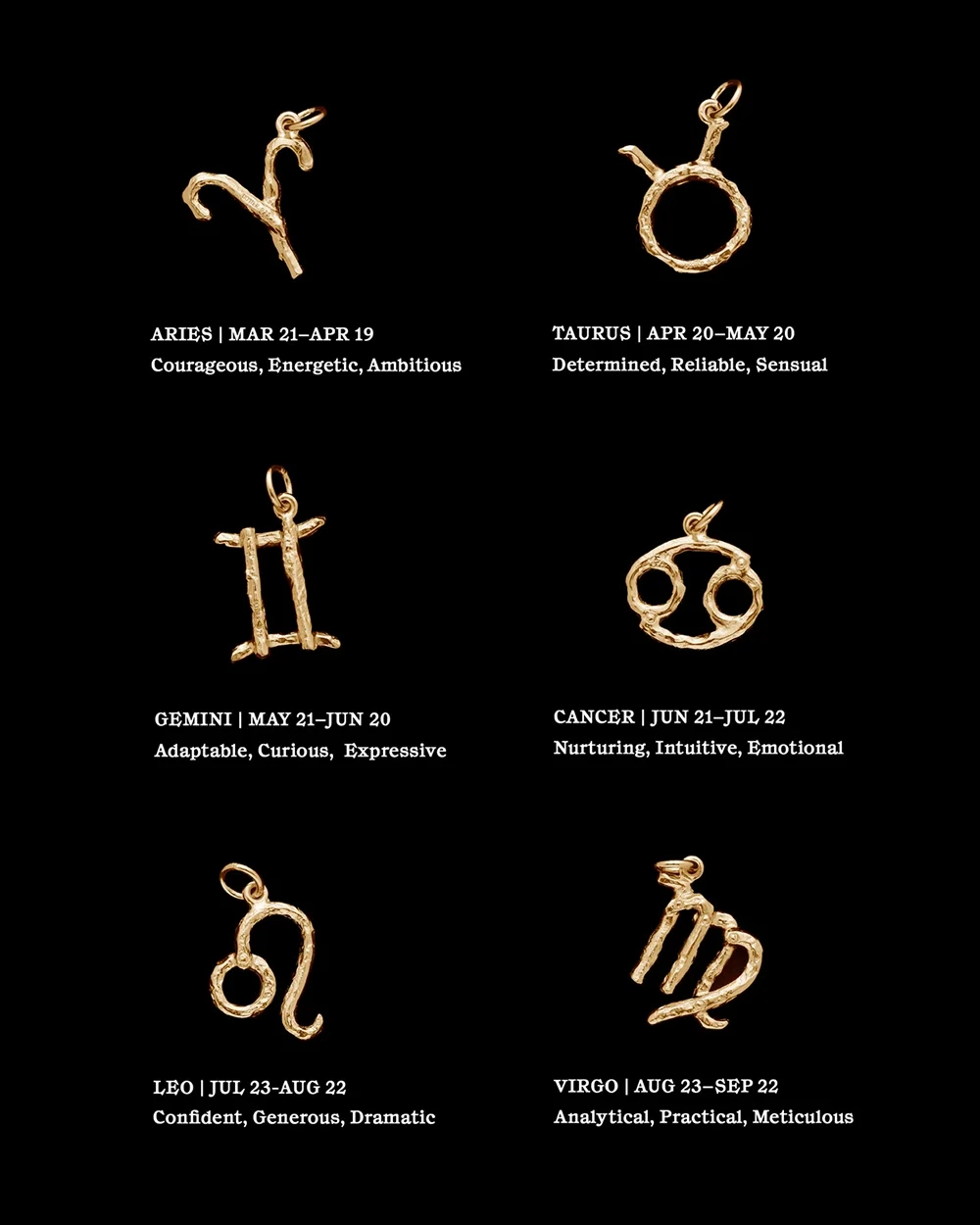 Zodiac Necklace Gold - Maria Nilsdotter - 1-2 dagars leverans - Nordic Spectra