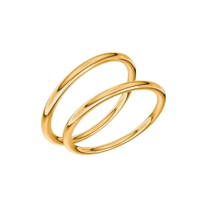 Aure 2 Guld - Vigsel- & förlovningsringar - Schalins - Fri storleksändring* - Nordic Spectra