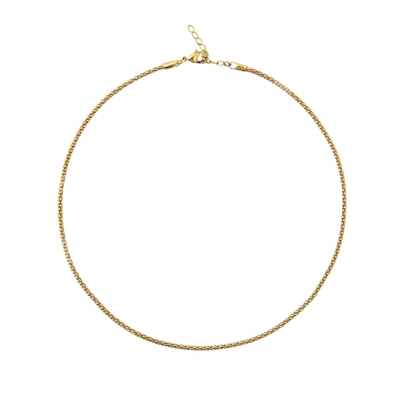 Petite Rope Necklace Gold - Caroline Svedbom - Snabb frakt & paketinslagning - Nordic Spectra