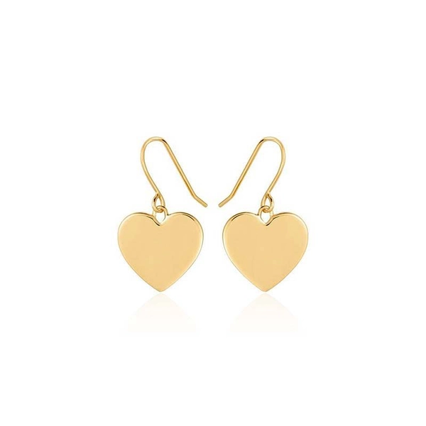 Heart Hook Earrings Gold - Sophie By Sophie - Snabb frakt & paketinslagning - Nordicspectra.se