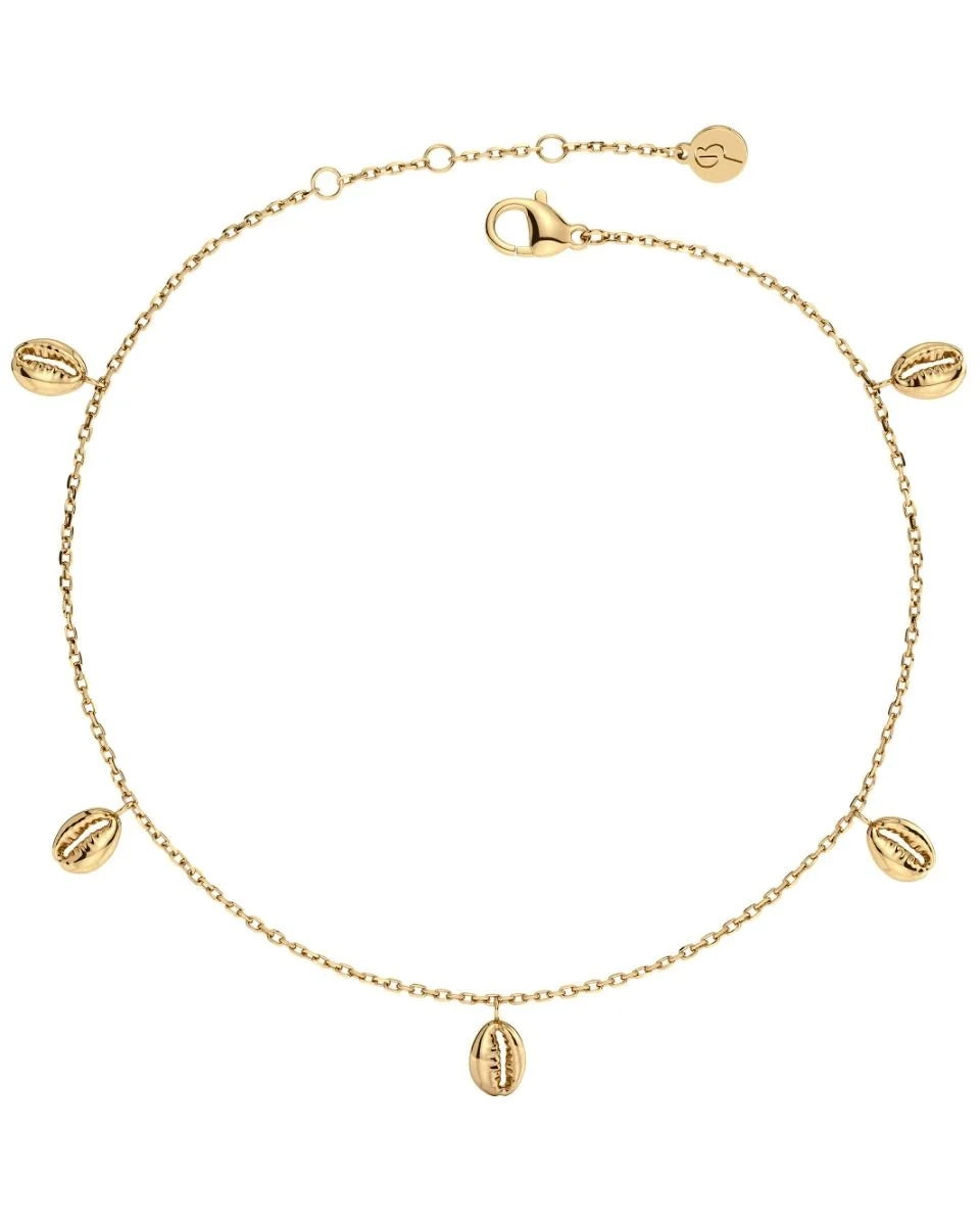 Coastal Anklet Multi Gold
