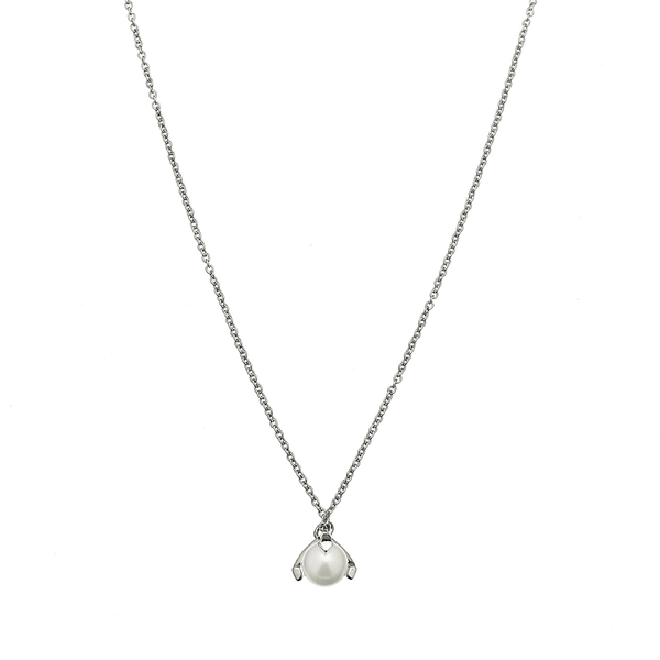 Pearl Short Neck Silver -CU Jewellery - Snabb frakt & paketinslagning - Nordicspectra.se