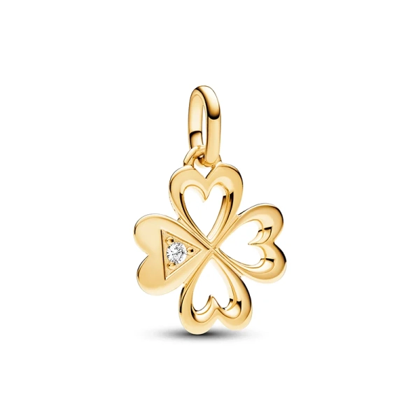 Pandora ME Herz Vierblättriges Kleeblatt Medaillon-Charm - PANDORA - Nordic Spectra