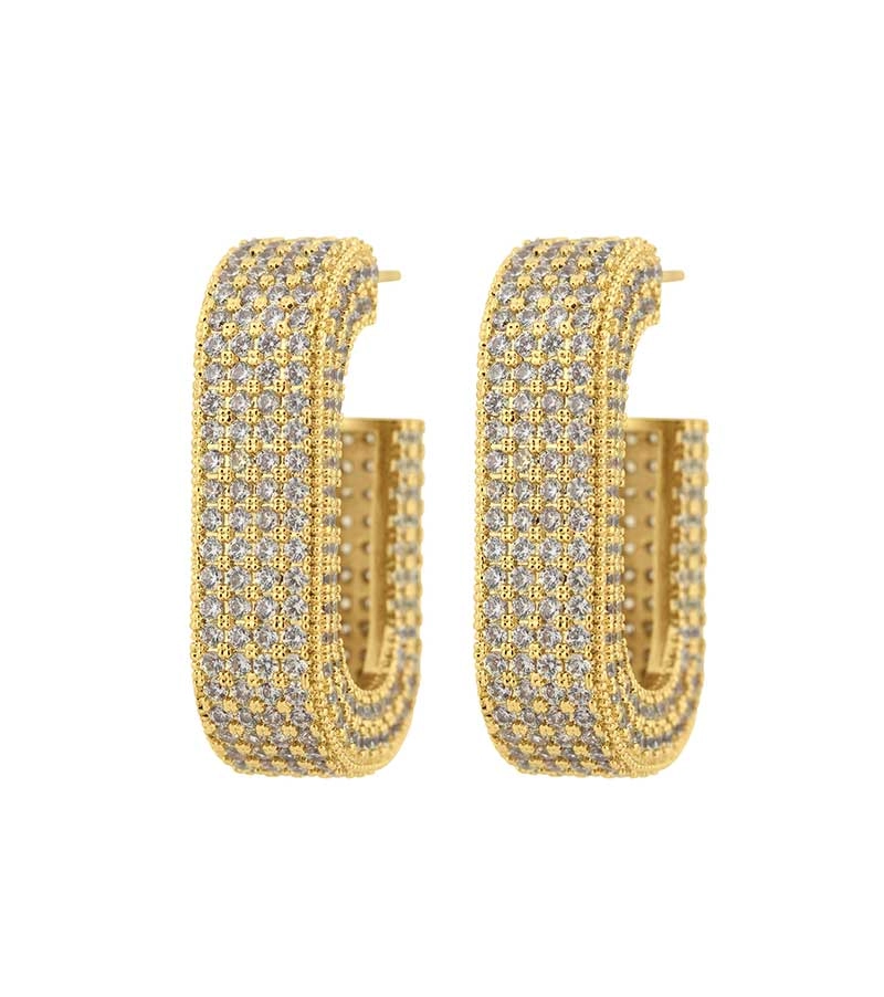 Edblad - Evangeli Sparkle Creoles L Gold